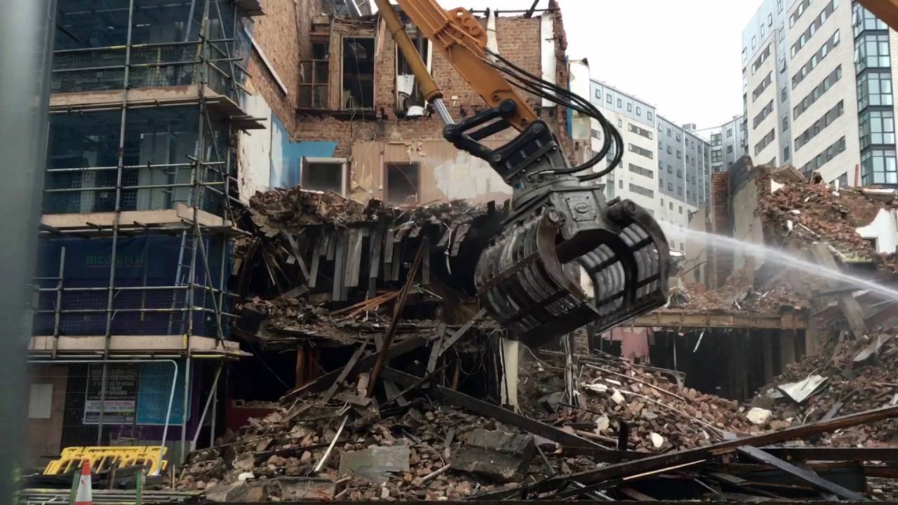 Demolition Of Lime Street Continued, Week 2 Day 4