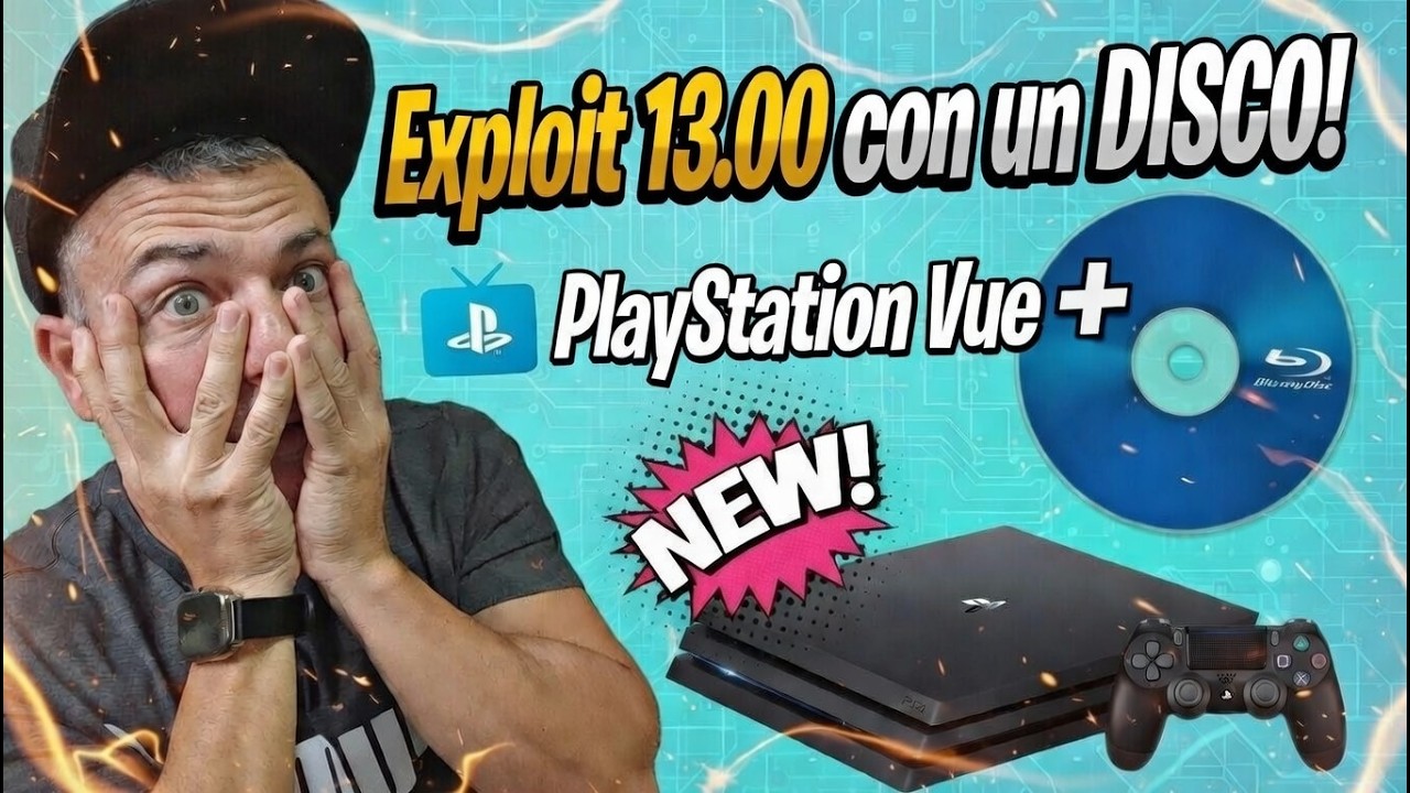 NUEVO Exploit con ISO en PS4 13.00 + PlayStation VUE - MEGA NOVEDAD. Adiós VUE, adiós INTERNET.