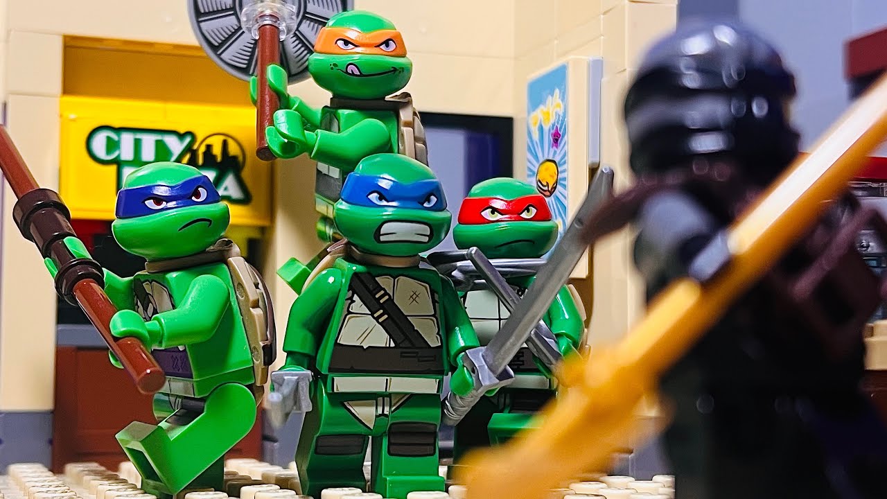 Lego Ninjago против Teenage Mutant Ninja Turtles