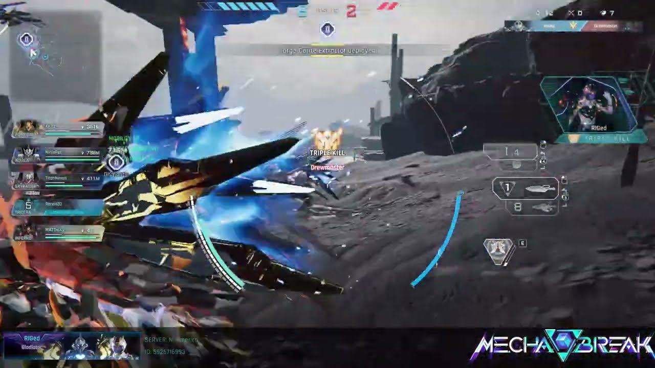 Mecha BREAK S3 E19 Full Replay: Freyr, 1 Ace, 2 Triple Kills, 0 Deaths!