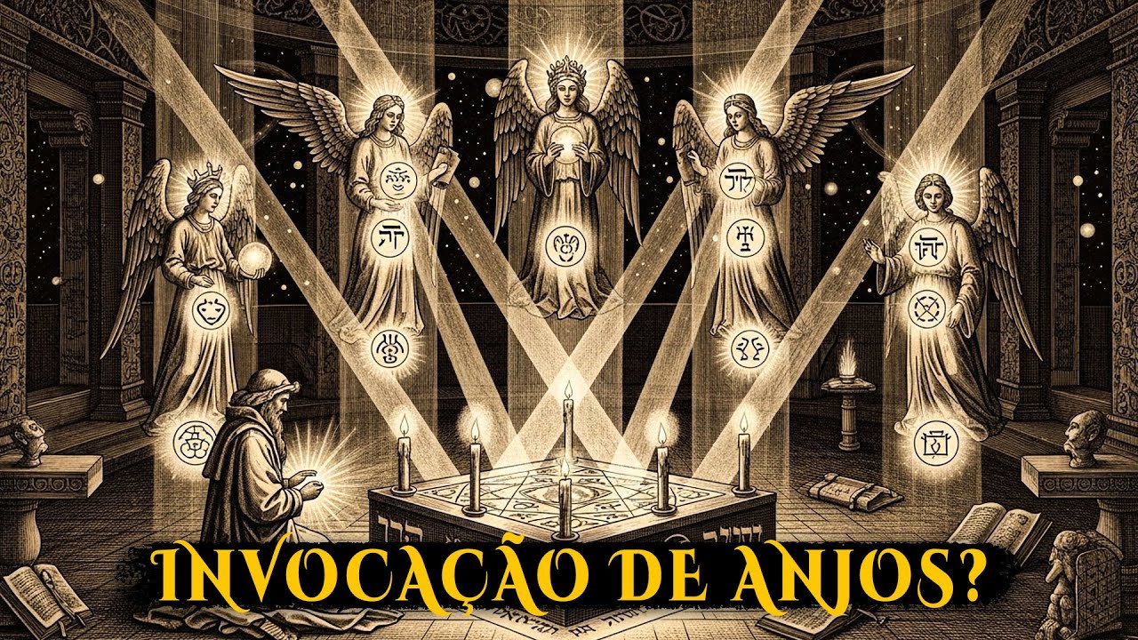 A Arte Proibida de Almadel — O Ritual Místico de Salomão Para Invocar Anjos da Luz