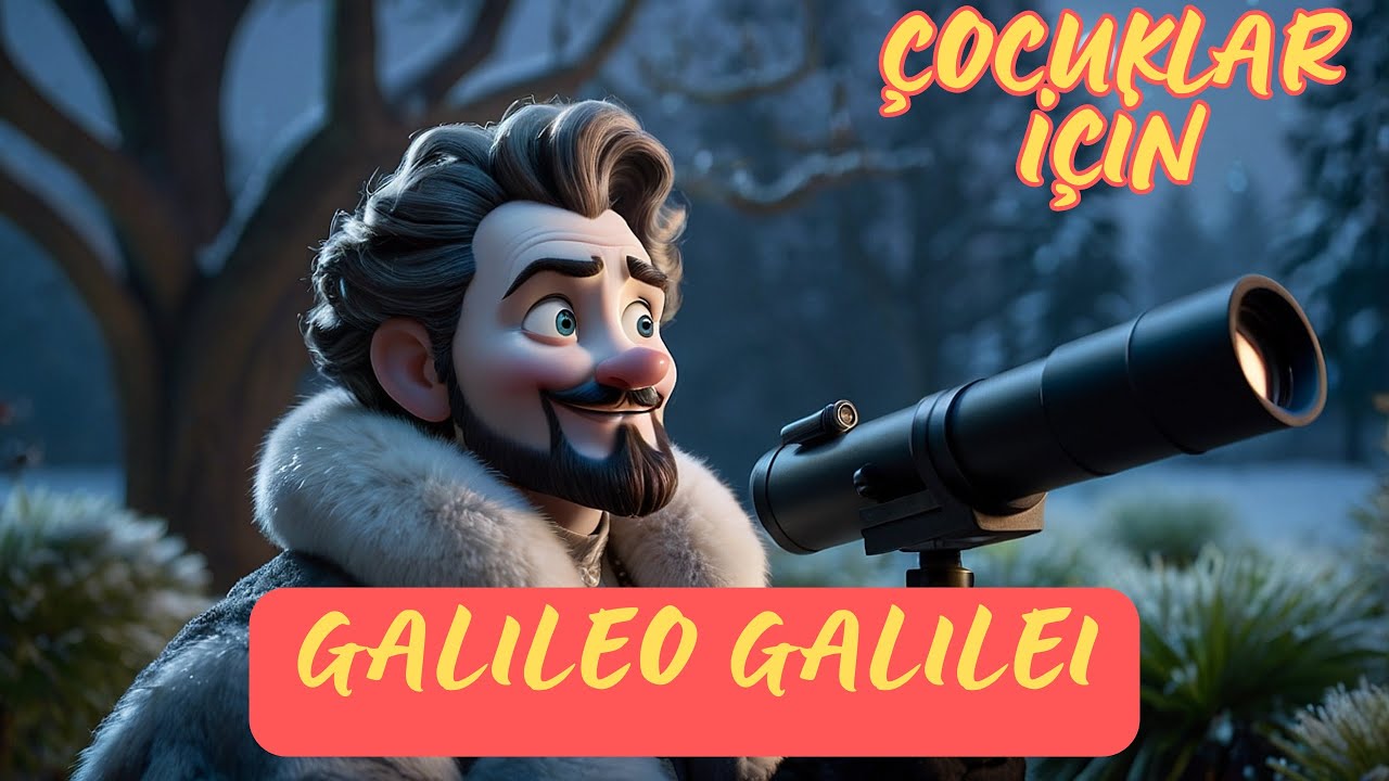 Galileo Galilei’nin Büyük Keşifleri | Çocuklar İçin Eğlenceli ve Öğretici Animasyon! 🌍✨