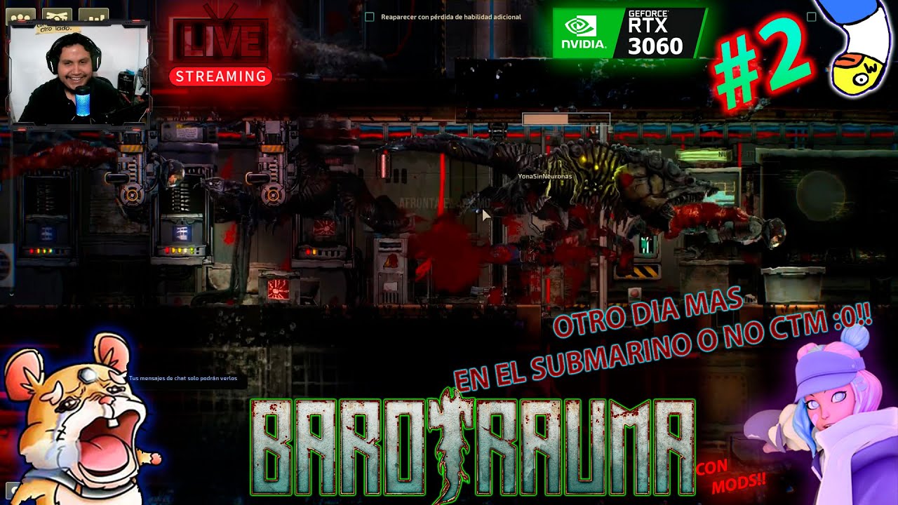 Barotrauma #2 : Otro dia mas en el Submarino o no ctm!!! XD