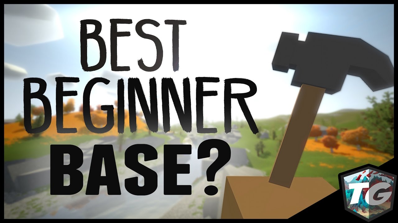 Unturned - Best Beginner Base!! (Tutorial+Explanation)