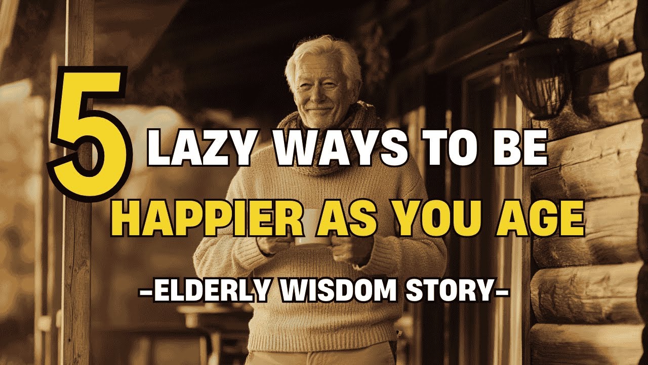 5 Lazy Ways to Be Happier as You Age | Elderly Wisdom Story
