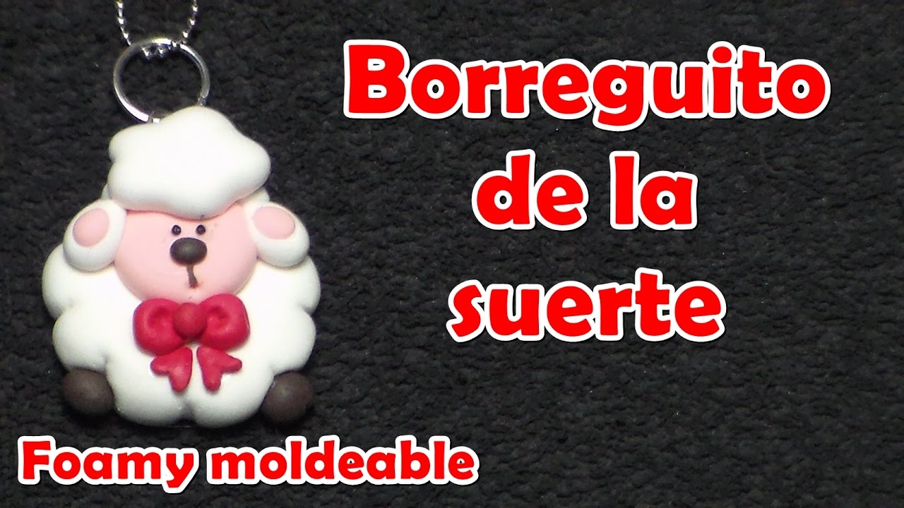 Borreguito de la abundancia 🐑 (suerte) Foamy Moldeable