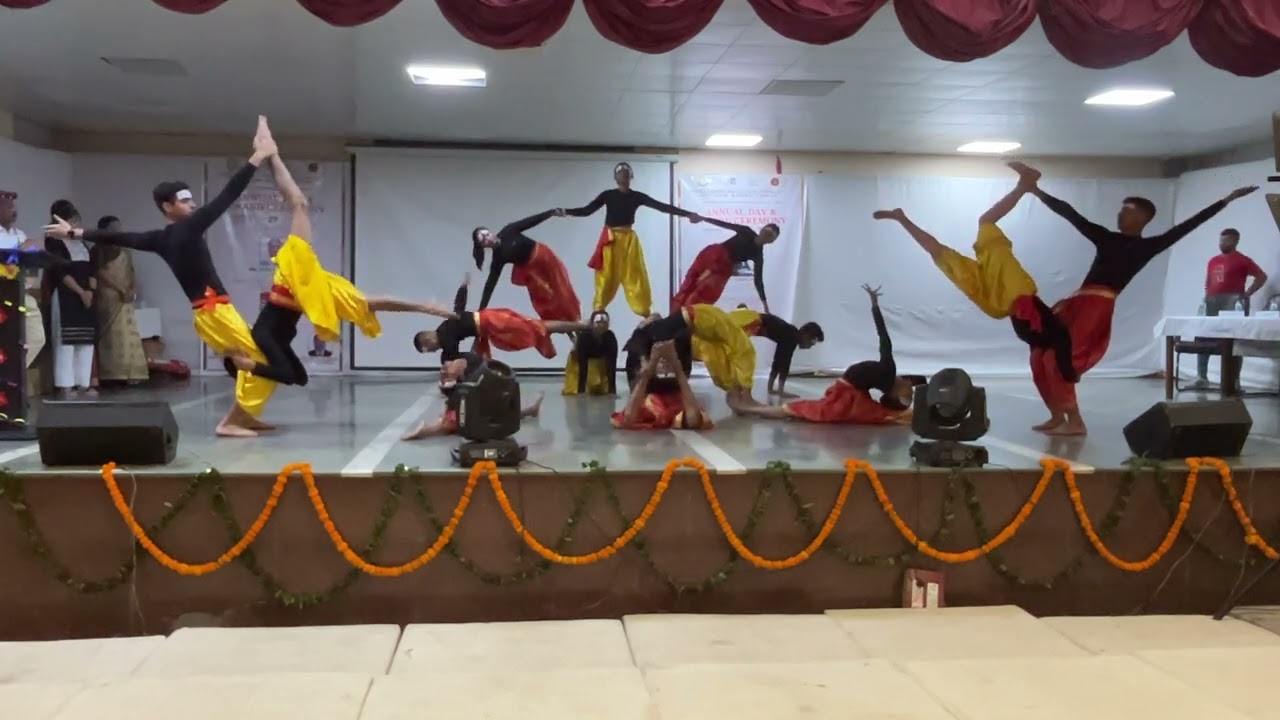Yoga Performance on Annual Day 27 04 2023