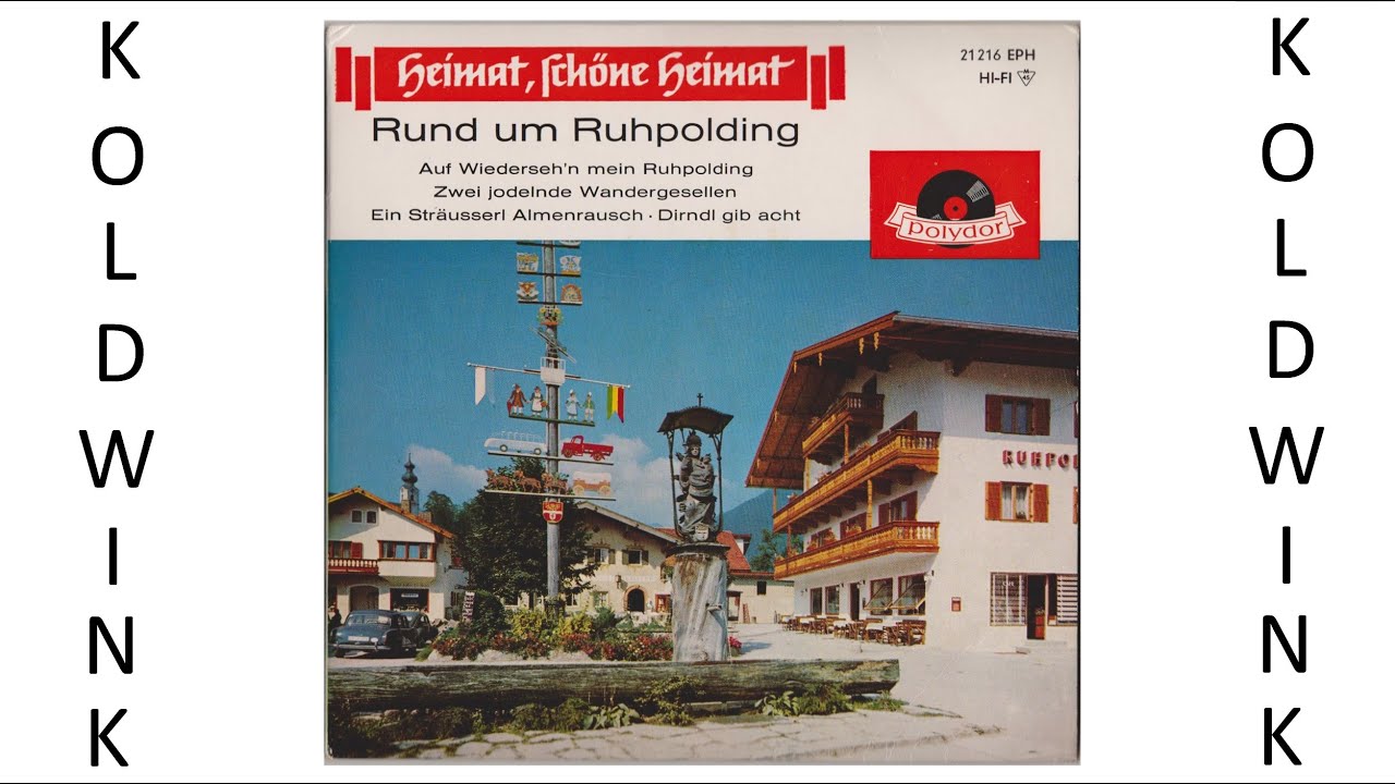 ZWEI JODELNDE WANDERGESELLEN (JODEL-POLKA) - CHIEMGAUER JODLER-DUO, HANS CONZELMANN & SEIN ORCHESTER
