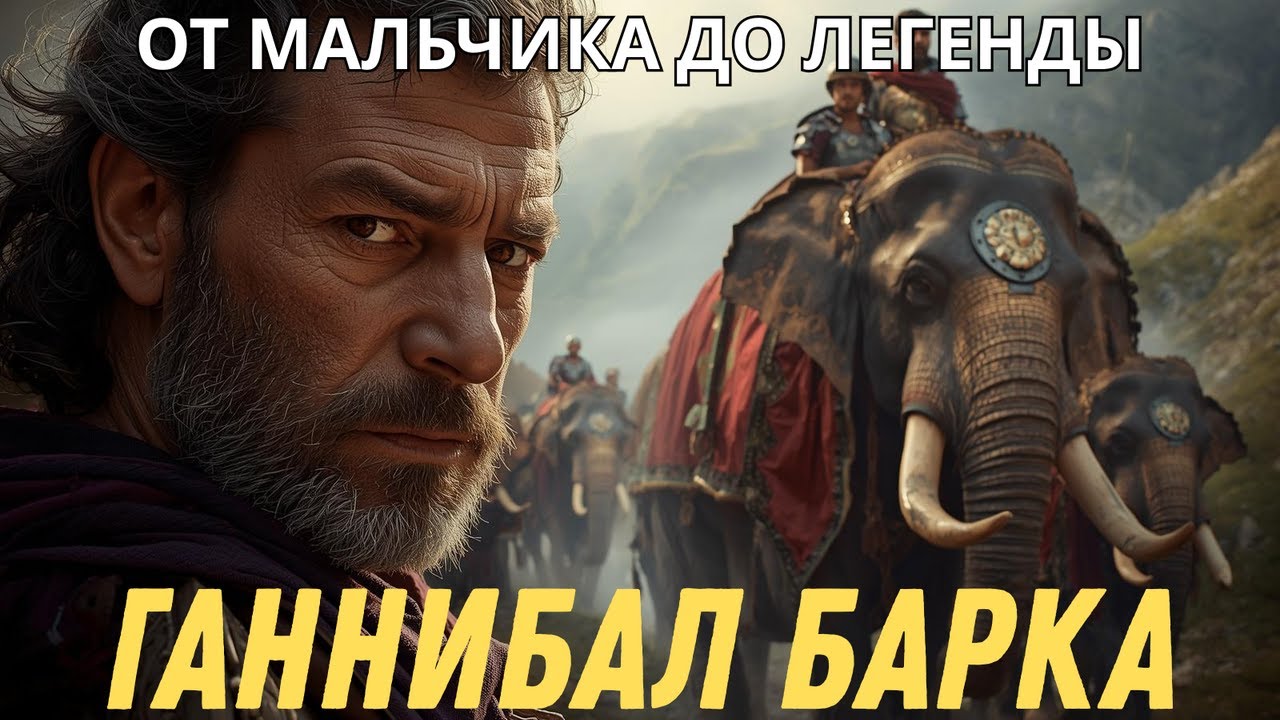ГАННИБАЛ БАРКА: Как КЛЯТВА 9-летнего ребёнка чуть не уничтожила РИМ!