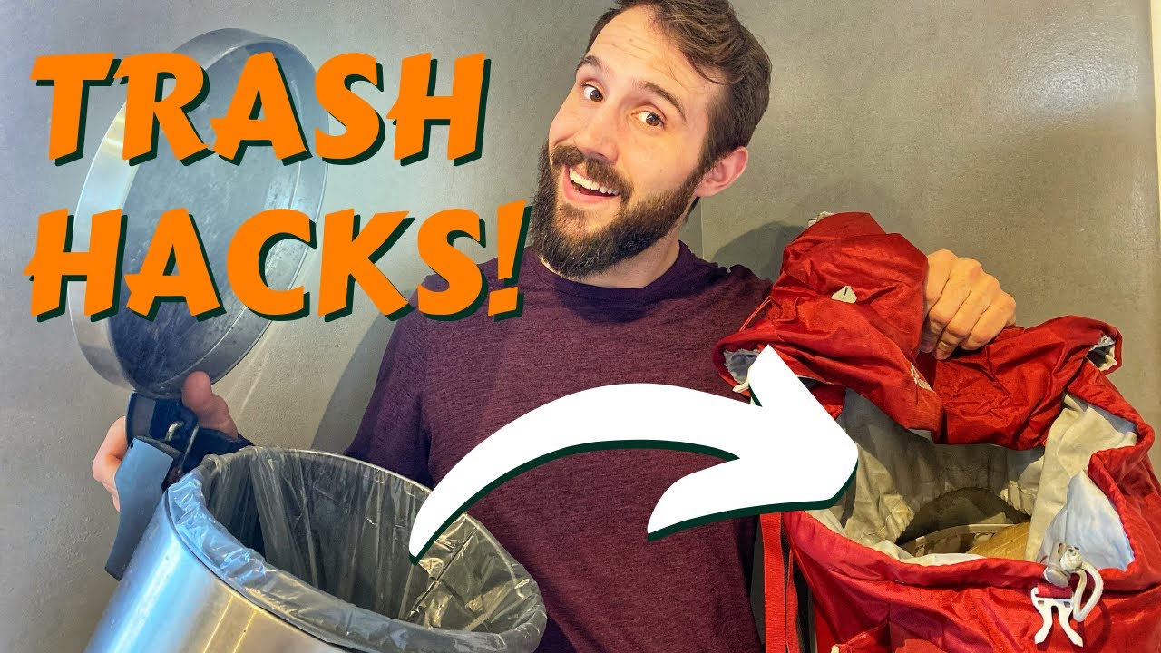 From GARBAGE to GEAR: 4 Trash Backpacking HACKS!