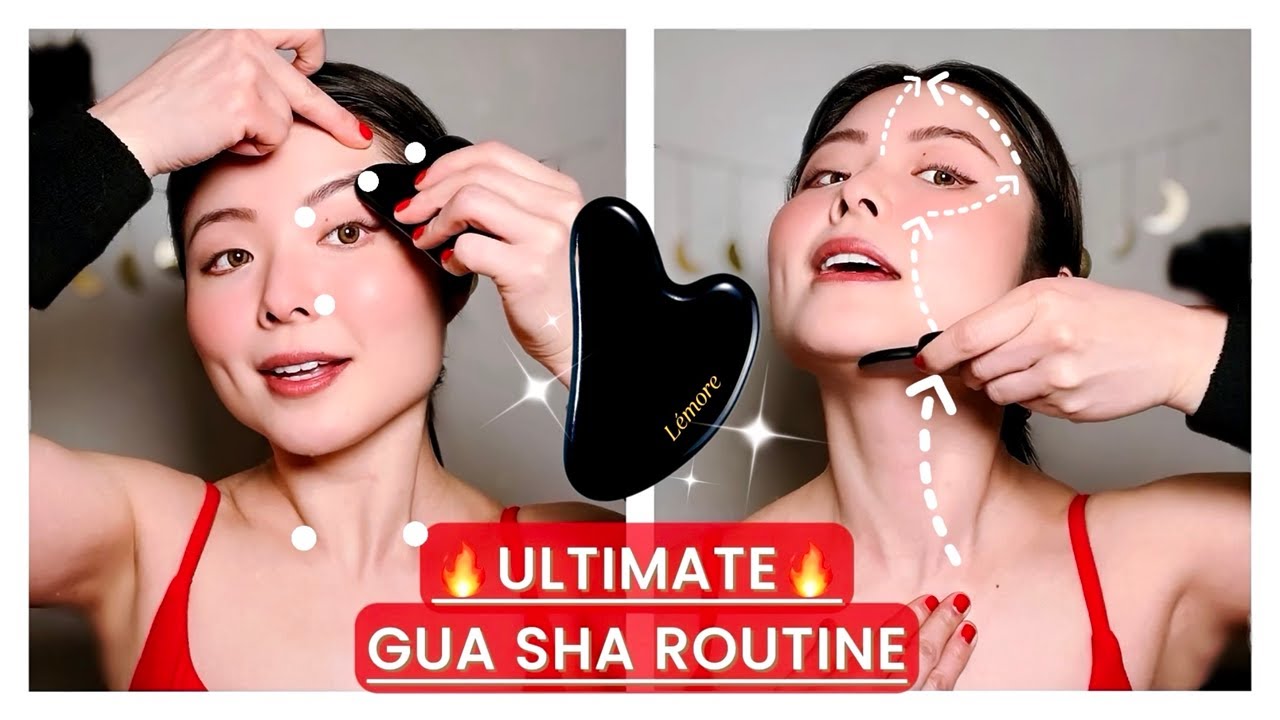 ✨LOOK & FEEL YOUR BEST✨[2025] ULTIMATE GUA SHA FACIAL MASSAGE ROUTINE | Follow Along ASMR