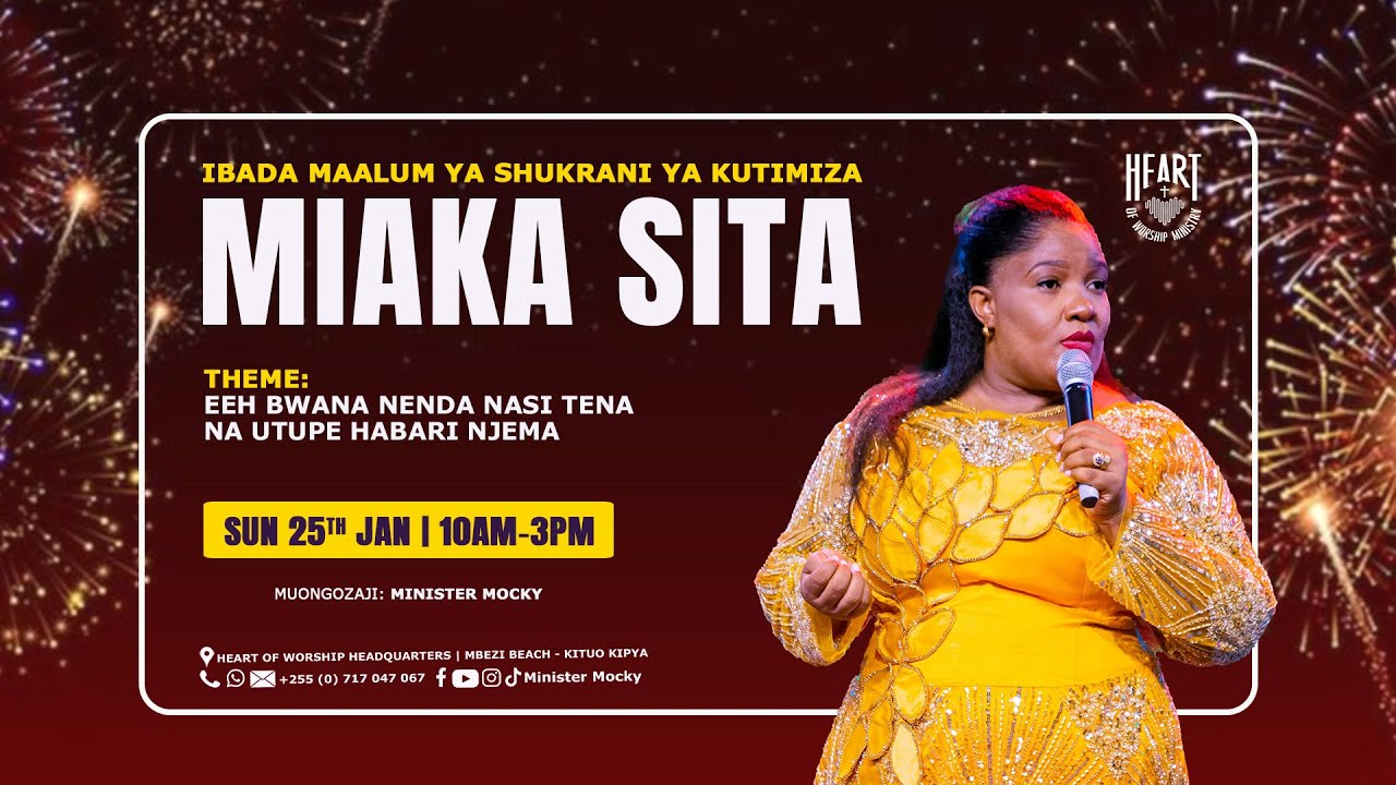 IBADA YA SHUKRANI YA KUTIMIZA MIAKA SITA YA HUDUMA || 25 JANUARI 2026