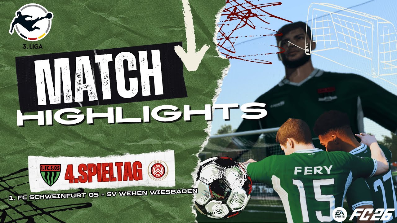 Schweinfurt will Heimserie starten! 🏆 vs Wehen Wiesbaden | EA FC 26 Managerkarriere #4