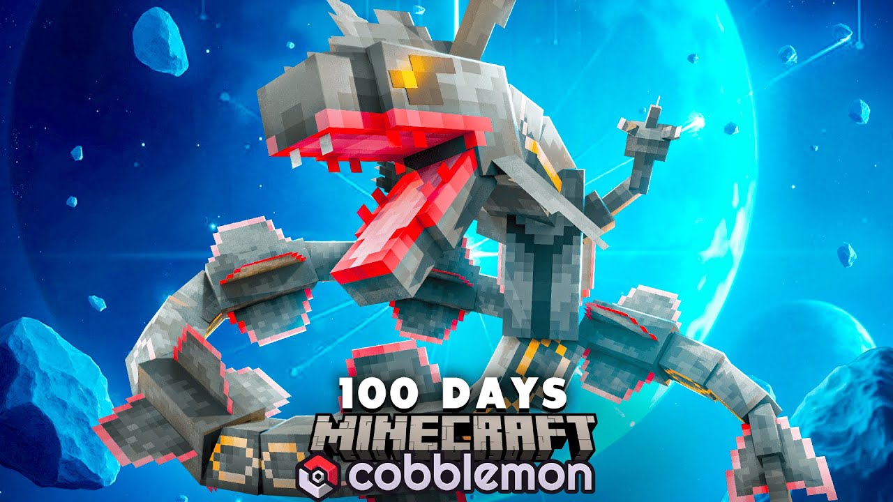 I Spent 100 Days in SHINY LEGENDARY-ONLY Pok&eacute;mon Minecraft VS. my Rival! (Duos Cobblemon)