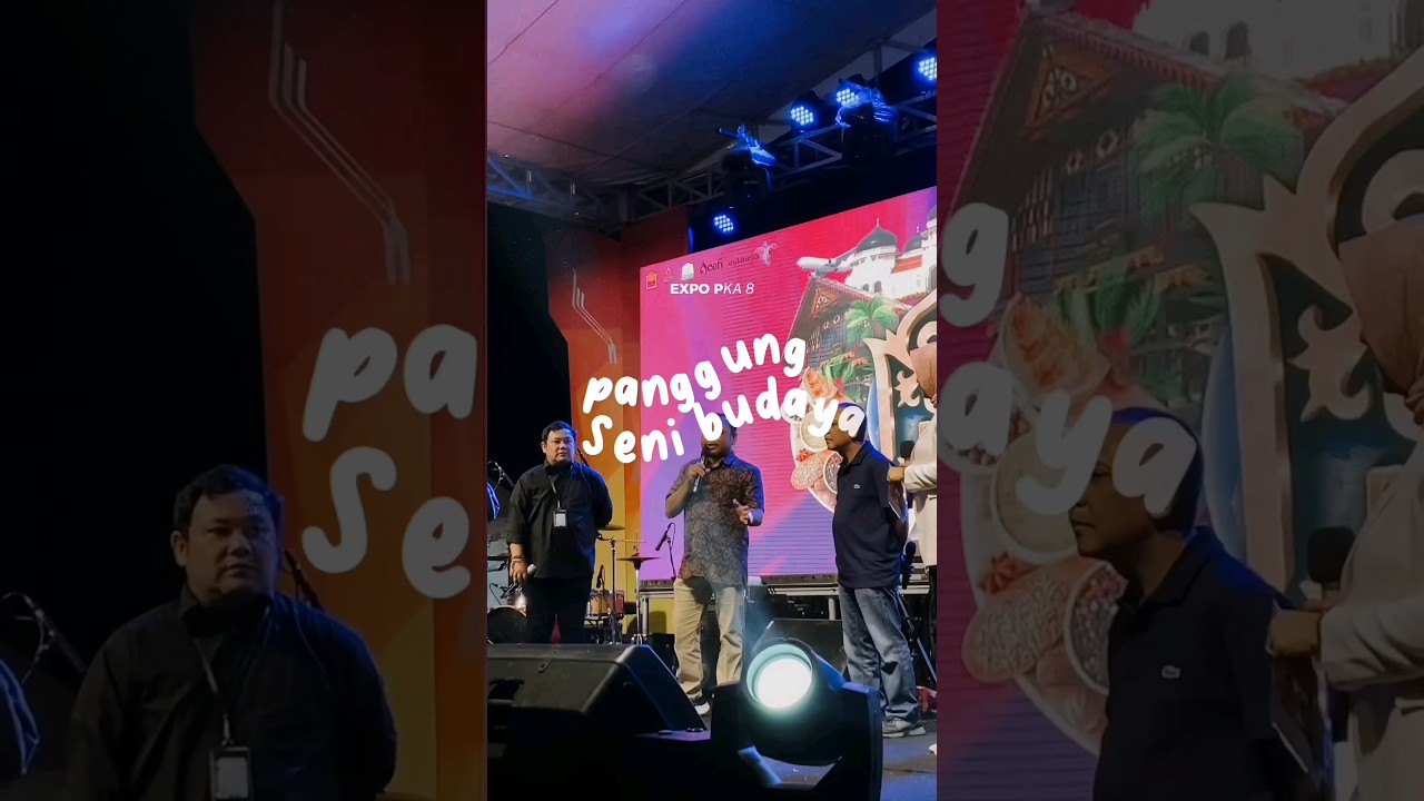 Panggung Seni Budaya Pekan Kebudayaan Aceh (PKA) 8 2023 #pka #aceh #2023 #budaya #tradisi
