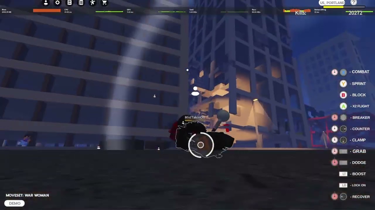 War woman vs Teamers Pt2 (Project Power)