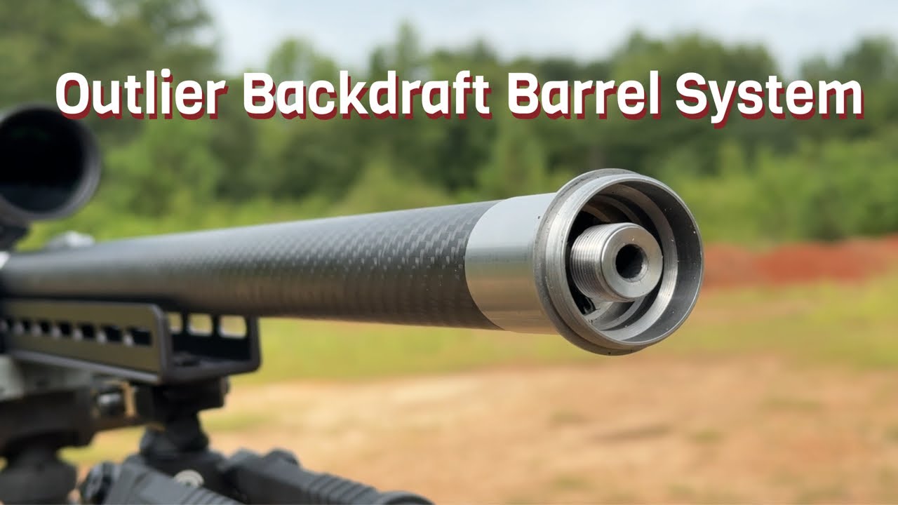 Система ствола Outlier Backdraft CF... Она действительно очень тихая!