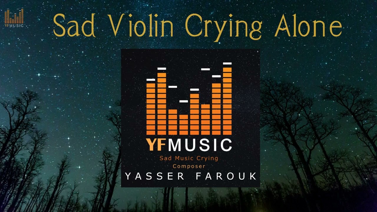 Sad Violin Crying Alone  Arabic Middle East #music عزف كمان حزين