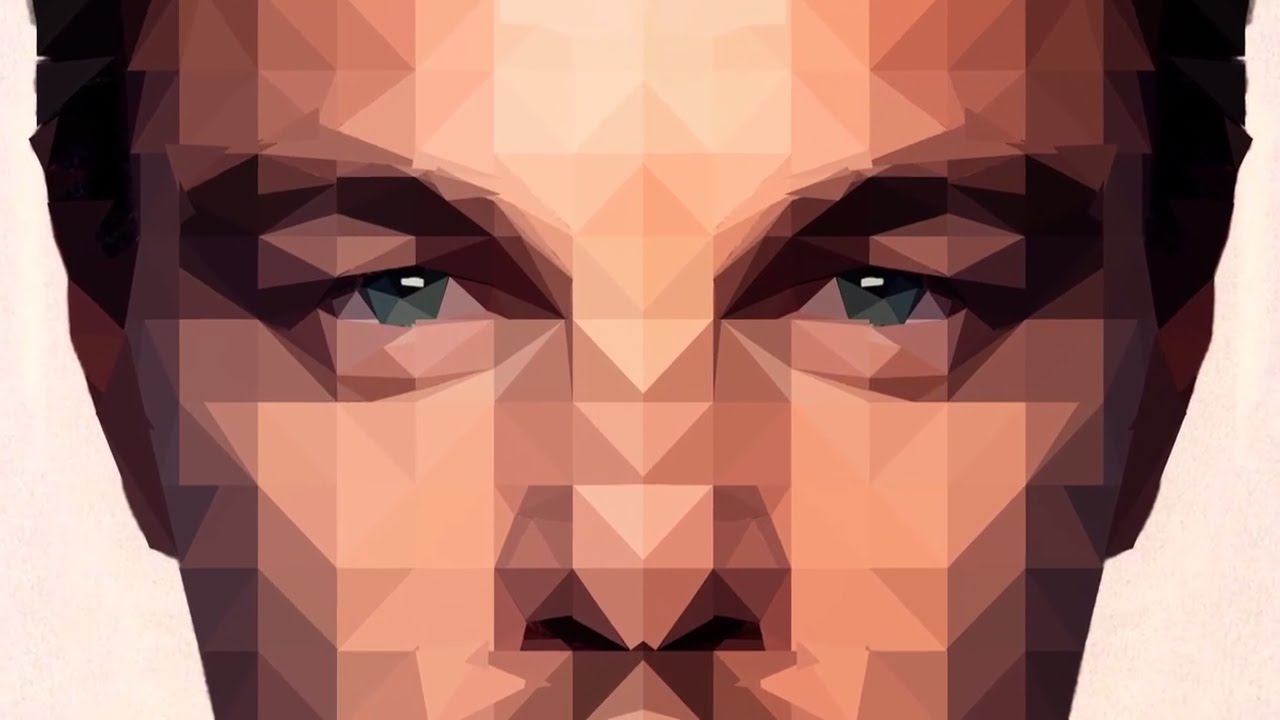 Photoshop Tutorial: Low Poly Portrait