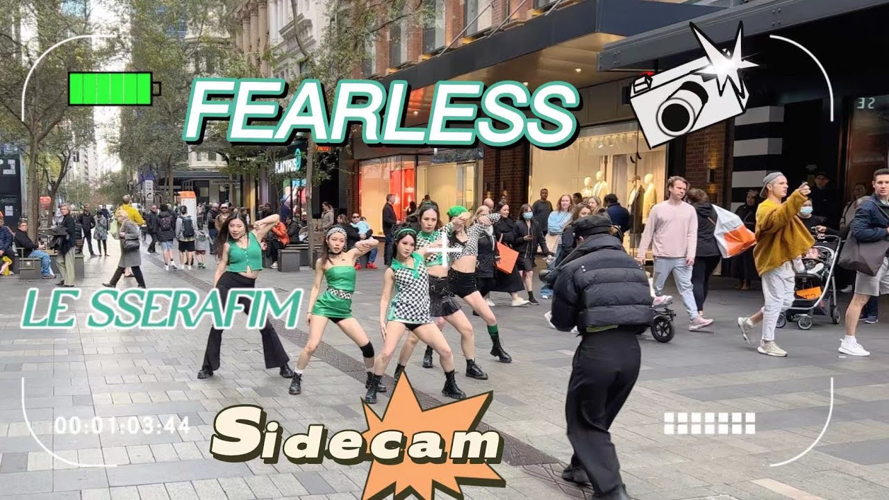 [KPOP IN PUBLIC｜SIDE CAM] LE SSERAFIM - 'FEARLESS' Dance Cover |  The Bluebloods Sydney, Australia