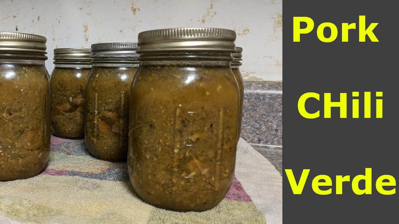 Canning Pork Chili Verde