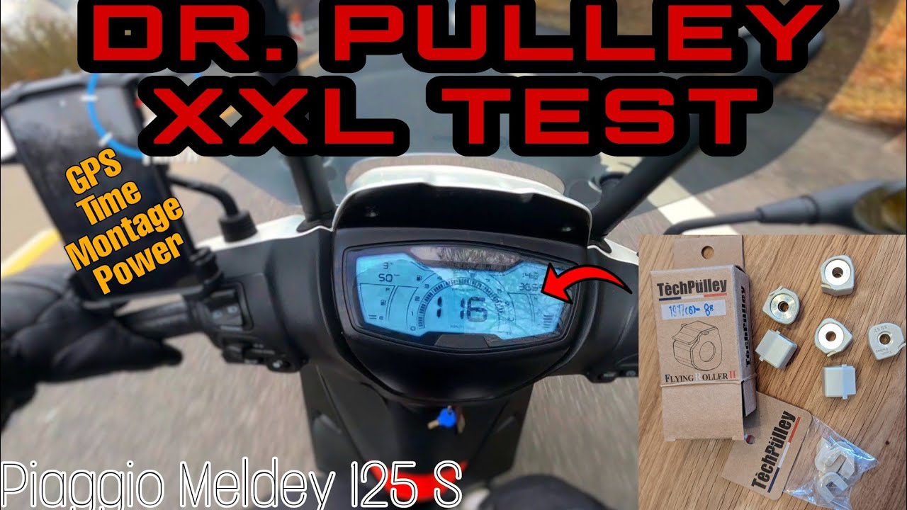 Der ultimative TECH PULLEY Test! Montageanleitung Piaggio | Vespa | Aprilia