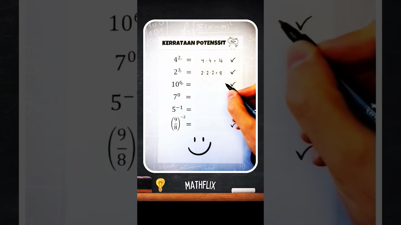 Tiivistelm&auml; potensseista #matematiikka
