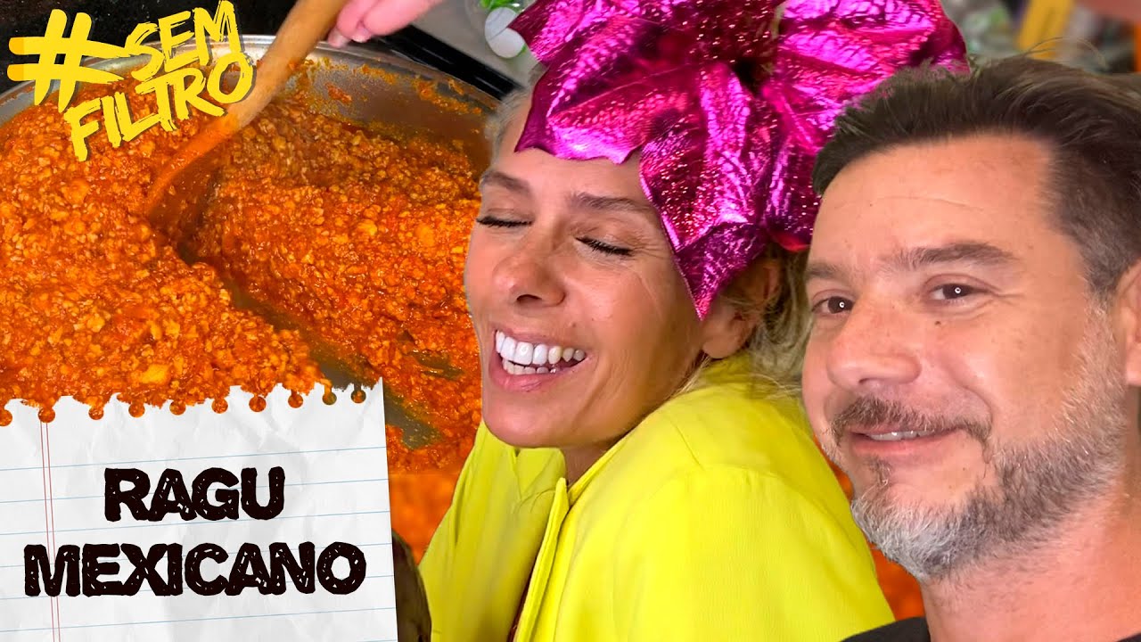 FIZEMOS UMA RECEITA DELICIOSA EM HOMENAGEM AO MÉXICO! | Adriane Galisteu