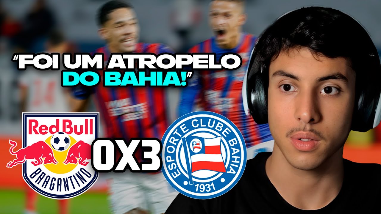 RENATO REAGE: BRAGANTINO 0 X 3 BAHIA | MELHORES MOMENTOS | 12&ordf; RODADA DO BRASILEIR&Atilde;O 2025 | ge.globo