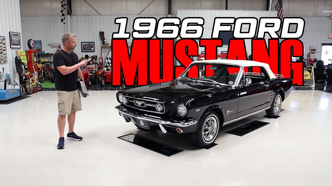 1966 Ford Mustang Convertible 289 with Factory Air Conditioning