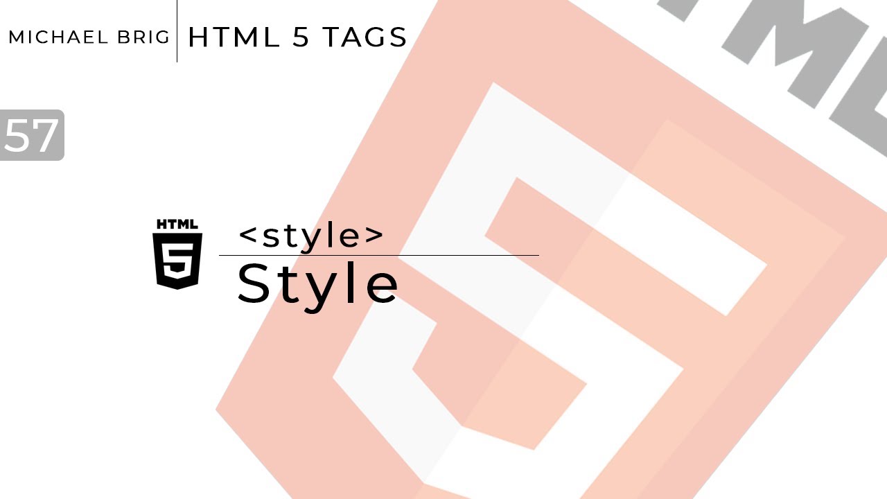 HTML Tags - Style