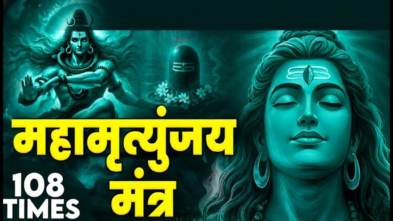 ॐ त्र्यम्बकं यजामहे | Mahamrityunjay Mantra 108 Times | Powerful Shiva Mantra | Healing & Peace