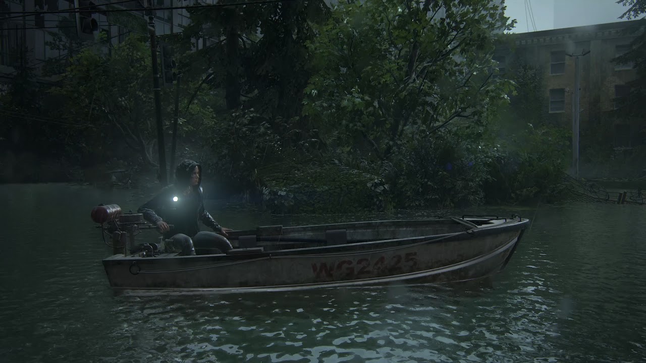 The Last Of Us Part II - 10 Hours of Ambient Rain (No Loop) (2K HDR)