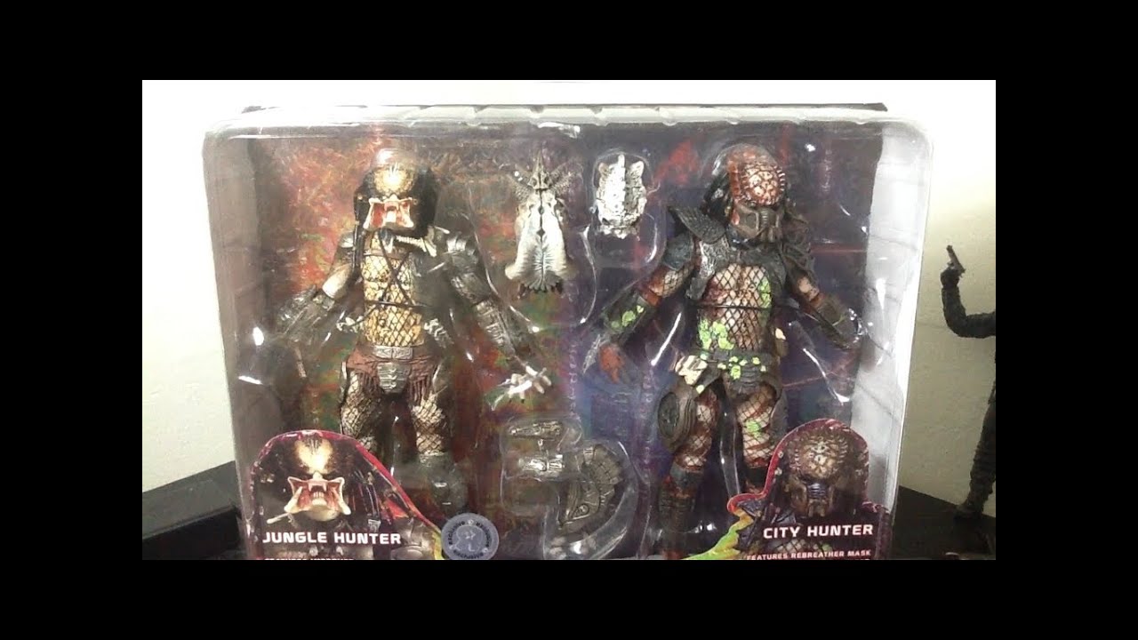 NECA Predator 2-Pack Jungle Hunter & BD City Hunter (Toys 