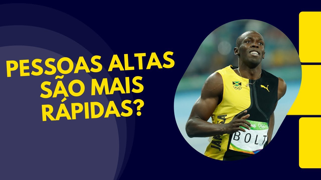 A ALTURA de um(a) corredor(a) influencia no seu DESEMPENHO?