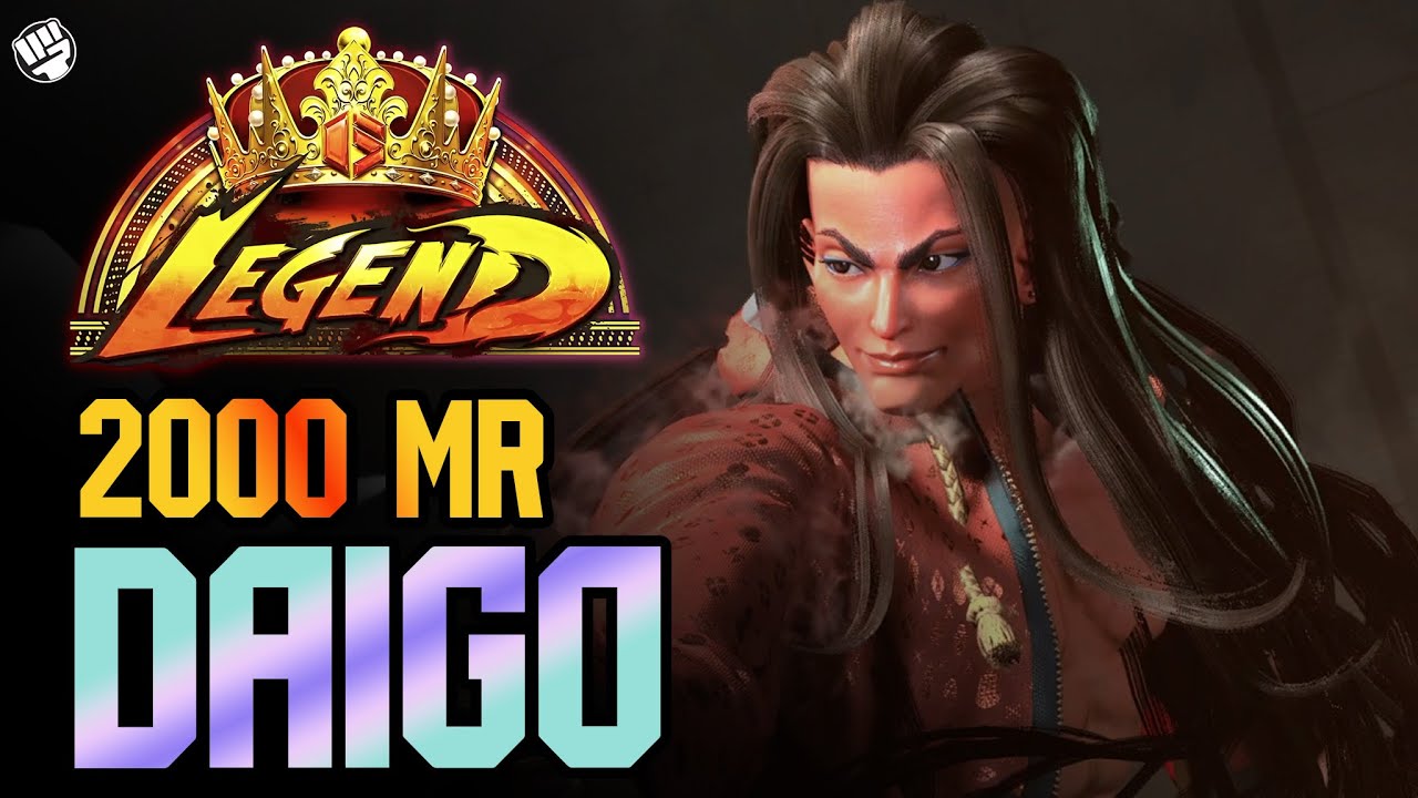 SF6 ♦ Daigo reached LEGEND RANK with Jamie!