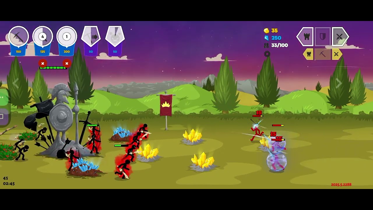 Stick war Saga Gameplay Indonesia #1