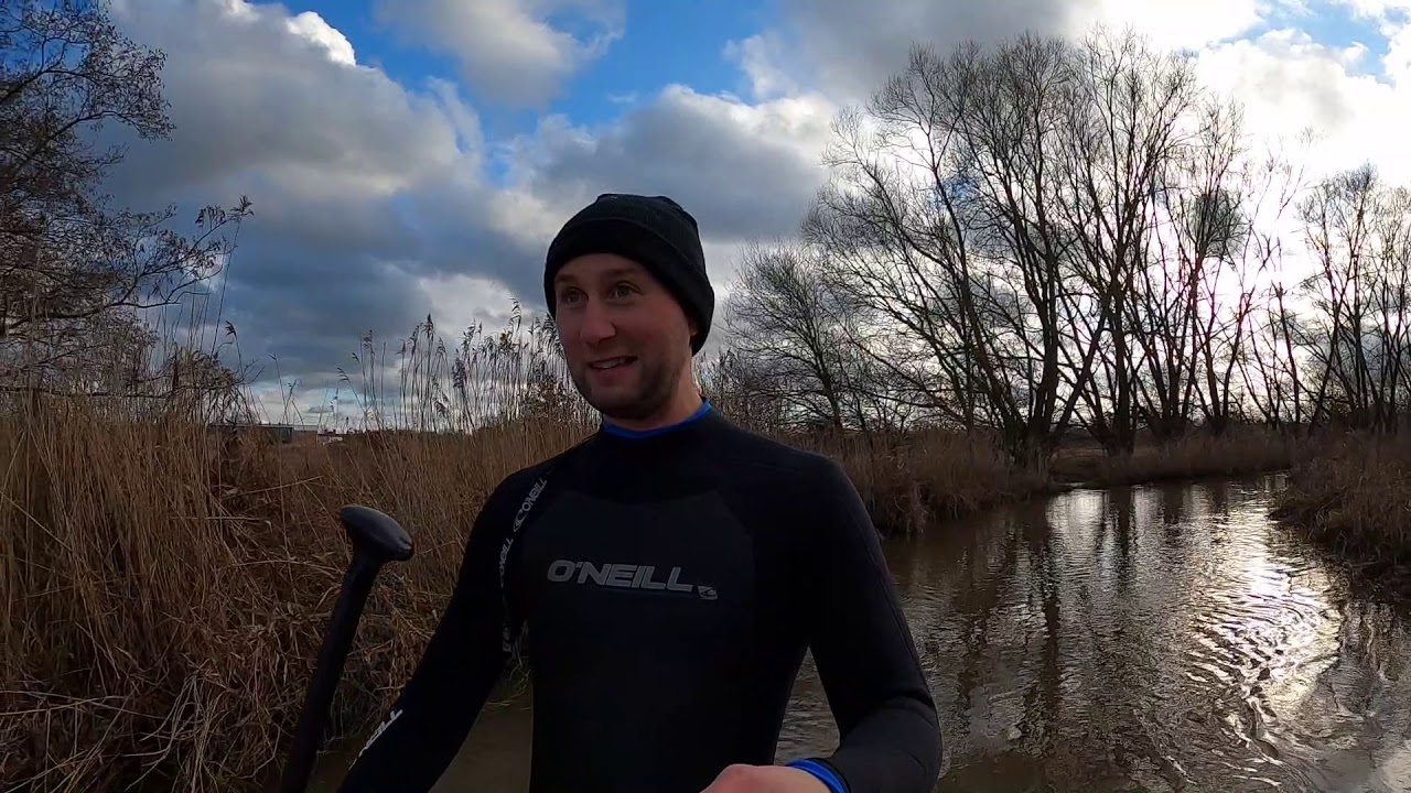 Old Woking to Newark Priory, River Wey on a QuRoc QI CROSSOVER 11’4 SUP