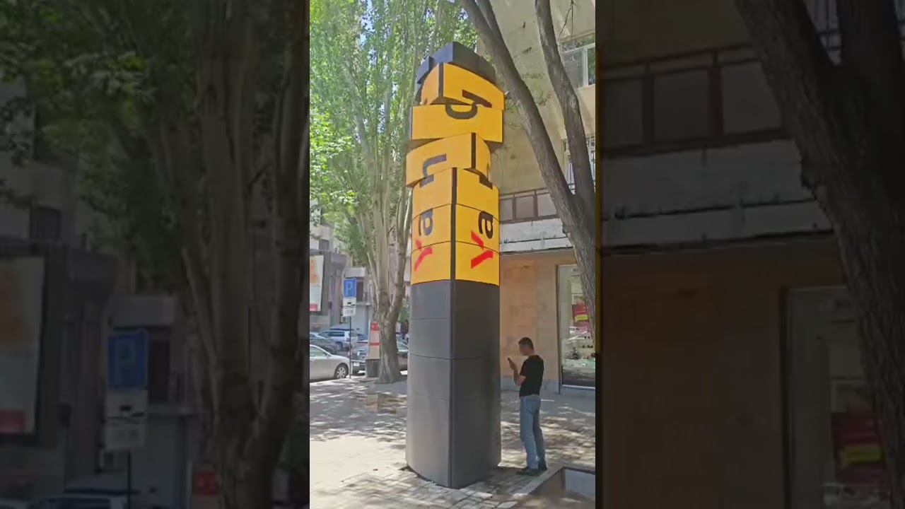 Rotating 6 Layers 3 Sides LED Screen Billboard: Towering Visual Spectacle for Large Events Adhaiwell