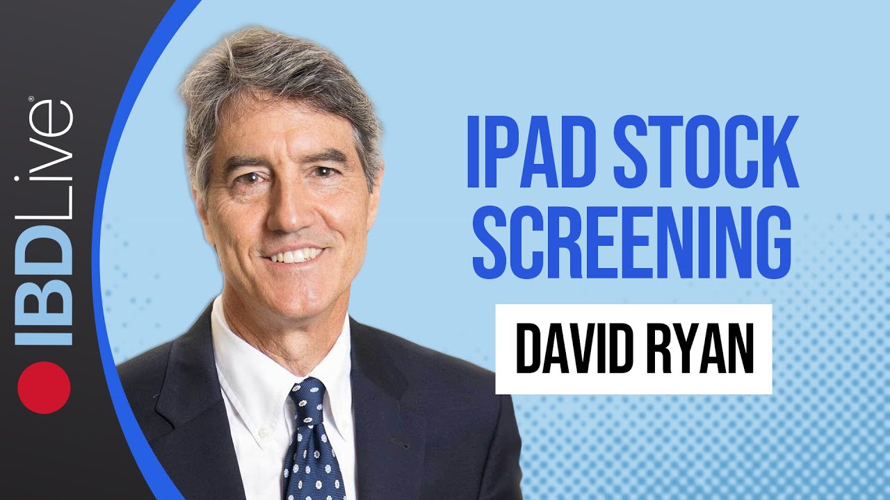 How David Ryan Screens 300+ Stocks In Under An Hour Using An iPad | IBD