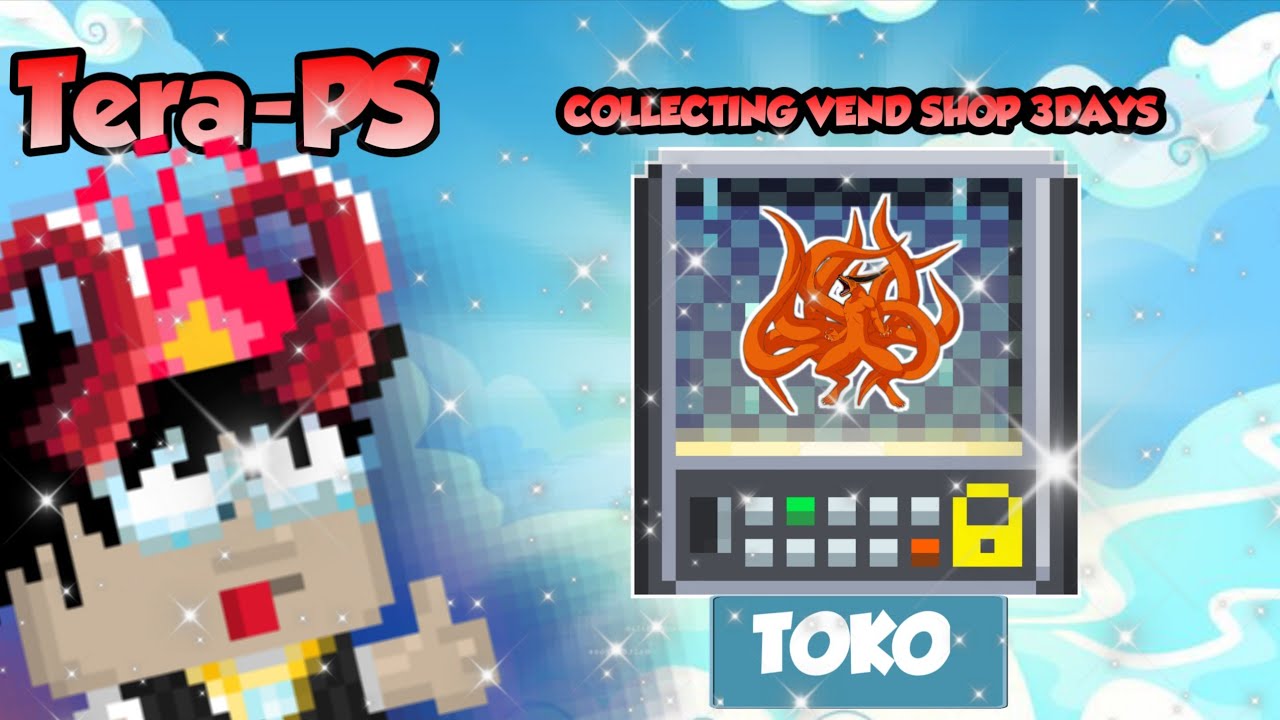 COLLECTING WORLC TOKO IN 3days DI BEST PRIVATE SERVER 2026! TERA PS #growtopia #gtps 