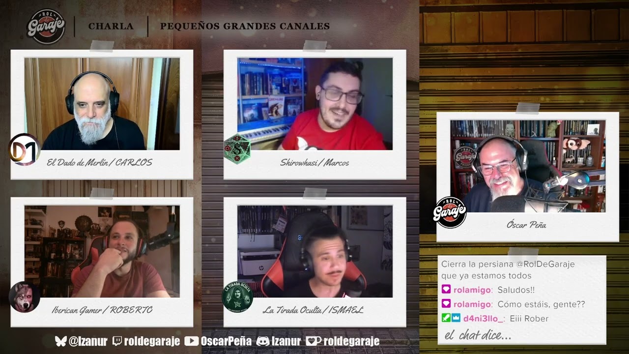 Charla pequeños grandes canales