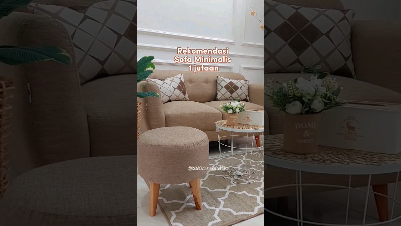Sofa Minimalis 1 Jutaan
