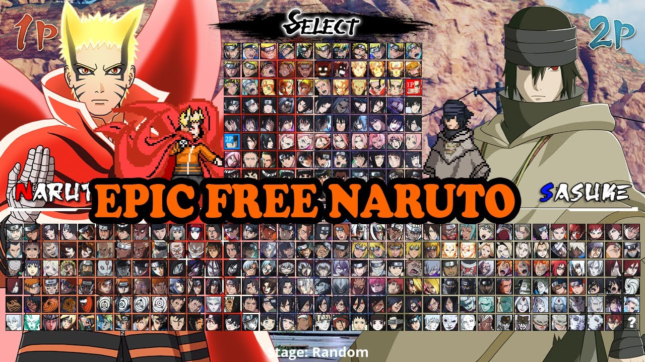 NEW Naruto Ninja War M.U.G.E.N PC Game/Juego 2026 -Free