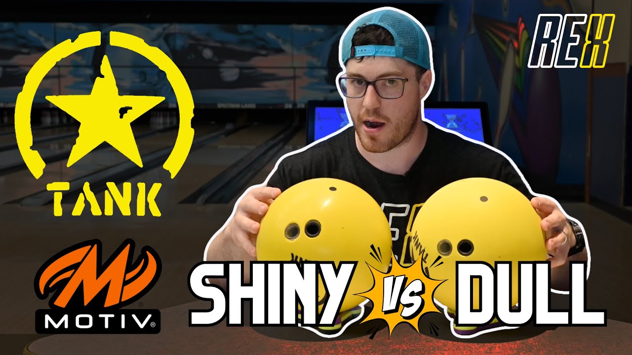 Motiv Tank Yellowjacket - Polished vs. Dull | Motiv's top microcell polymer ball?! | Team REX 4K HD