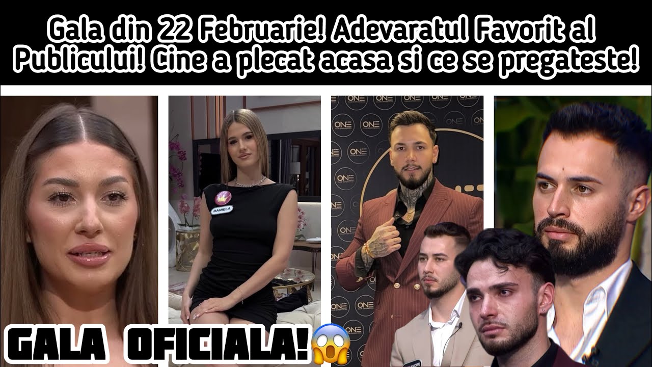 Gala din 22 Februarie! Adevaratul Favorit al Publicului! Cine a plecat acasa si ce se pregateste!