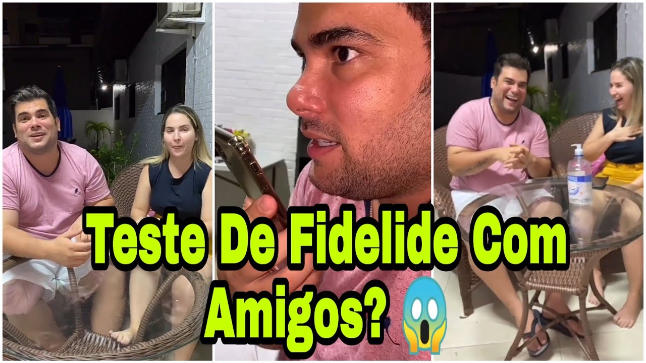 Rafael Cunha e Debora Correia Teste De Fidelidade Dos Amigos
