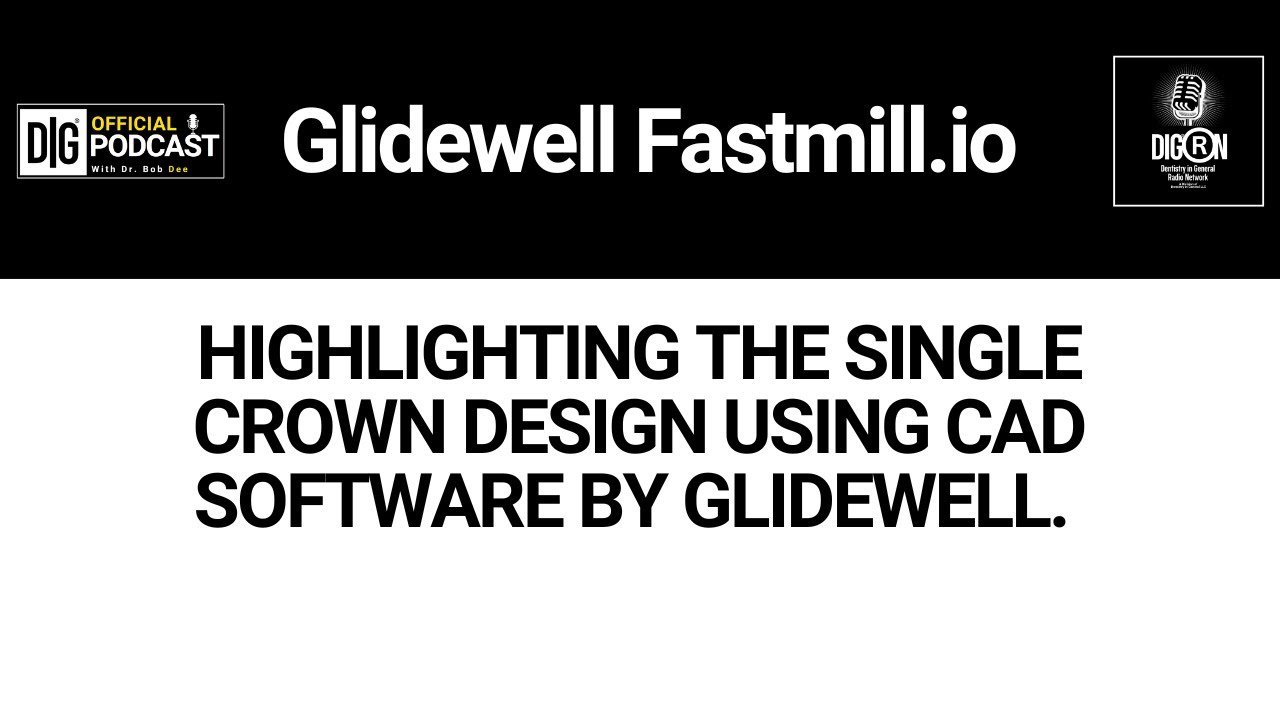 Конструкция с одной коронкой Glidewell fastmill.io Mill