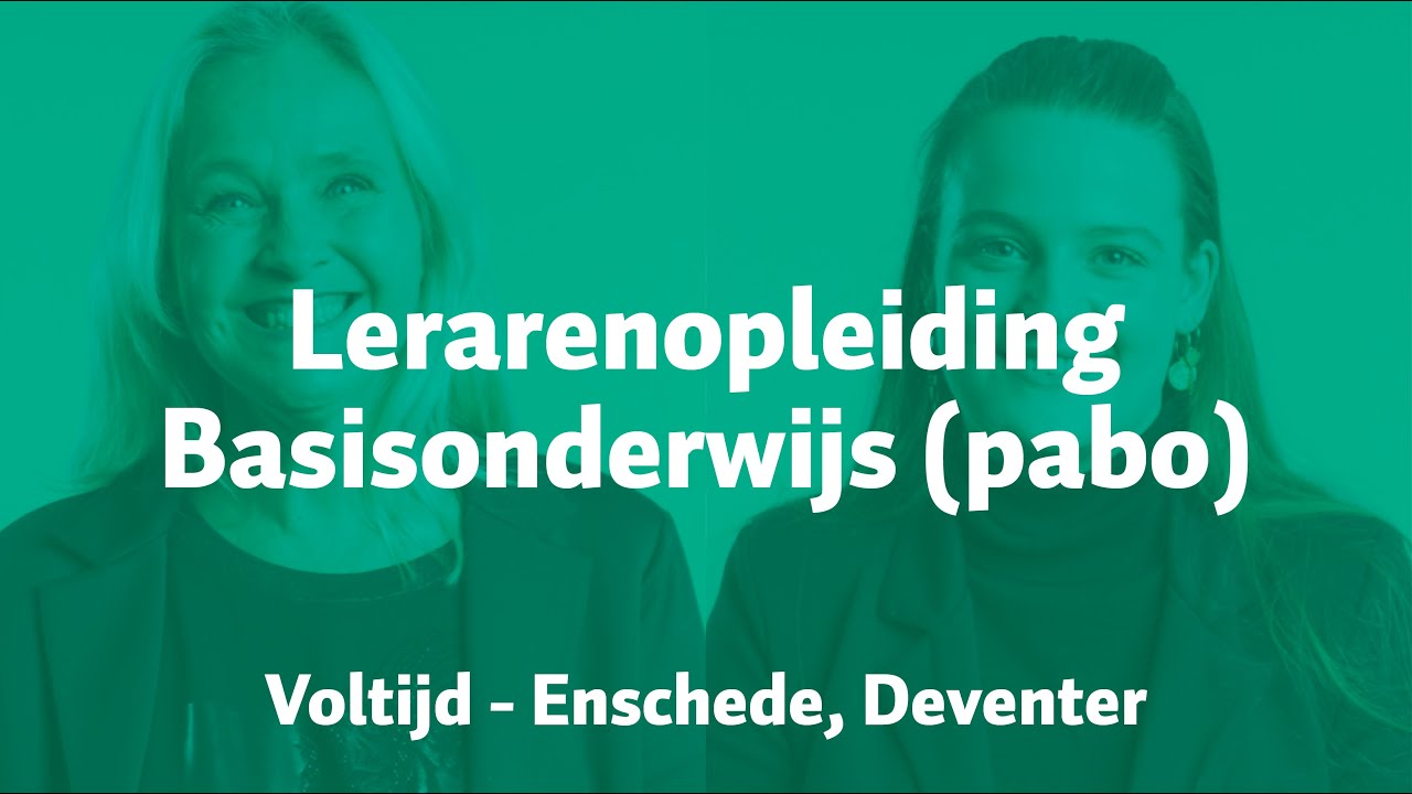 Lerarenopleiding Basisonderwijs (pabo)  | Hogeschool Saxion