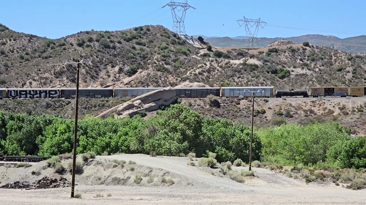 Mojave subdivision, Palmdale cutoff in the Cajon Pass. UP Manifest. #thatcurveguy 